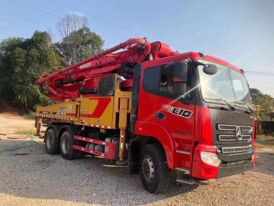 China SANY SYM5290THBES 430C-10 Gebruikte truck gemonteerd betonnen boom pomp truck 43 meter Te koop