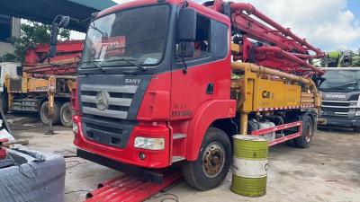 China 2021 30m Pressure 6.6Mpa Sany Self made Chassis Concrete Pump Truck 30.1m Vertical Reach 19000KG Total Weight. for sale