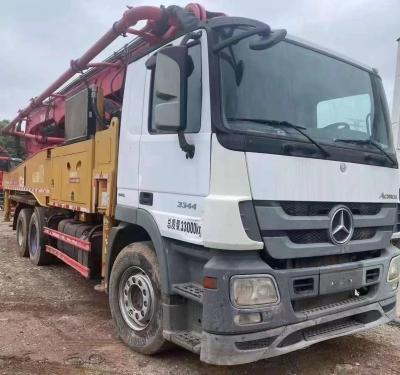 China Sany Benz 49m 2019 Second-hand Concrete Pump Truck for Heavy Duty Construction for sale