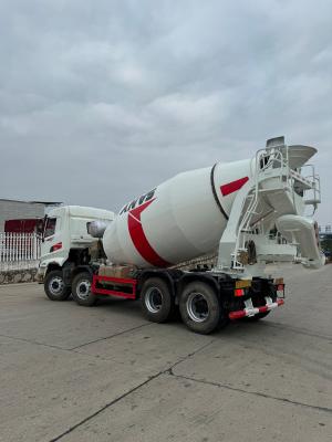 China 2021 Used SANY Four Bridges Big 12Cbm weight 31000kg white color standard size Second-hand Concrete Mixer Truck for sale