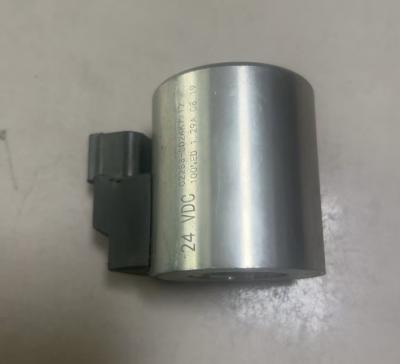 China Silver Two Hole Solenoid Valve Coil C22S3-SD24K7-12 24VDC Sany Zoomlion Concrete Pump Truck Spare Parts for sale