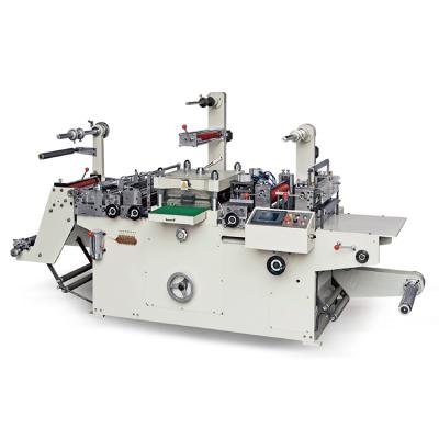 China food & High quality beverage factory label die cut machine, die cut label machine, die cutting machine Y-MQ-320 with foil stamping for sale