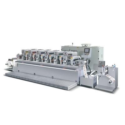 China food & Promotional Beverage Factory HX-280 Letter Press Multi Color Label Sticker Printing Machine for sale