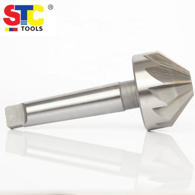 China Din335D Boreholes Taper Shank Morse Countersink 3 Spline 90 Degree for sale