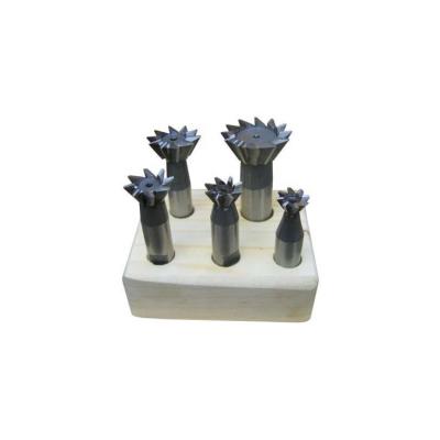 China Machining Dovetail Milling Cutter Set Dovetail Angular Cutter Set HSS for sale