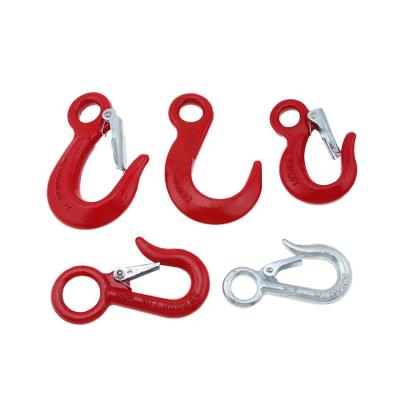 China Heavy Industry Customized Alloy Steel G80 Professional Big Eye Opening Foundry Hook for sale