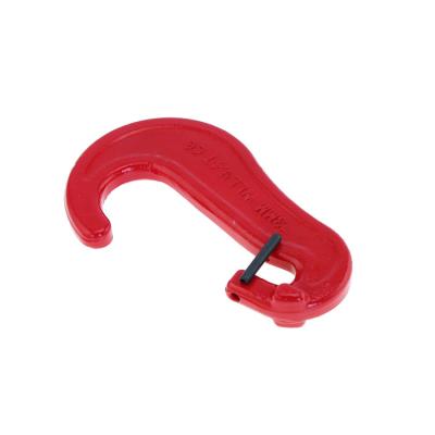 China Heavy Industry Heavy Duty Powder Coated Forged Steel High Tensile Lashing Type C Chain Hook for sale