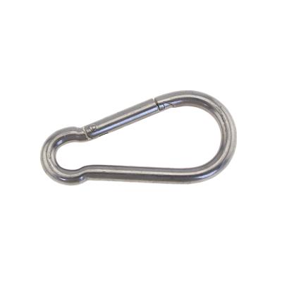 China Heavy Industry Stainless Steel Oval Carabiner Snap Link Carabiner Hook for sale