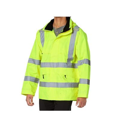 China Work Wear Professional Waterproof Windproof Rain Safety Rip-Stop Jacket for sale