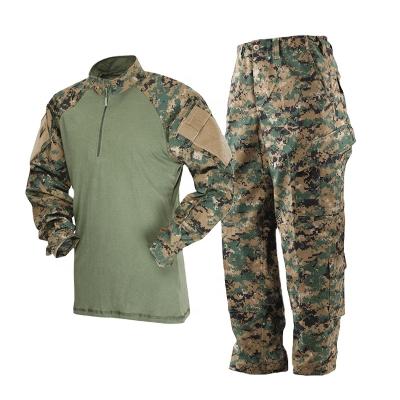 China Digital Anti-Shrink Military Camouflage Woodland Global Flight Suit for sale