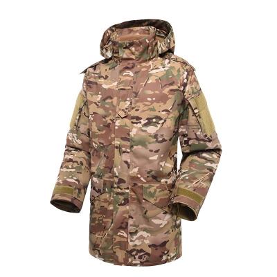 China Wholesale Customized Breathable Zipper Cotton Canvas Men Winter Anorak Jacket for sale