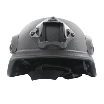 China Hot New Products 9mm/.44 Bulletproof Black Military Tactical Bulletproof Helmet For Sale for sale