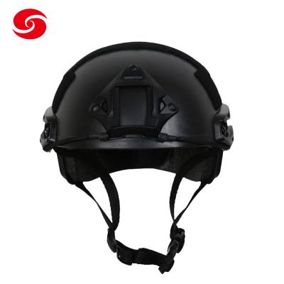 China Xinxing MH security army climbing helmet simple version of ABS black military security military helmet for sale