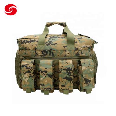 China Army Digital Camouflage Anti-theft Military Tool Bag Magazine Pouch Massenger Handbag for sale