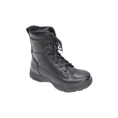 China Fashion trend military jungle combat black tactical boot made of full grain leather for sale