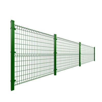 China 3D Welded Wire Mesh Fence Panels Rectangle Hole 1.83m Garden Fence for sale