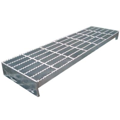 China Hot Dipped Galvanized Deck Serrated Steel Grating 25*3mm for sale