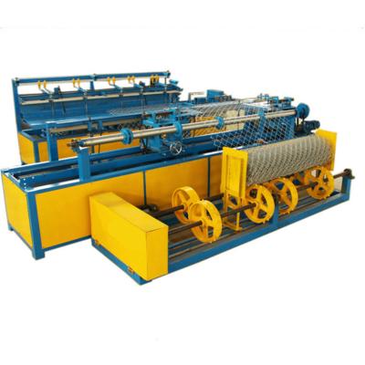 China Full Automatic Single Wire Chain Link Fence Machine 90-110 M2/HR for sale