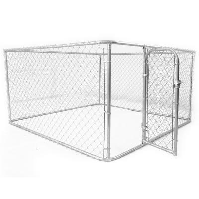 China Breathable 10x10x6 Foot Classic Galvanized Outdoor Dog Kennel / Metal Dog Run Cage / Pet Playpen for sale