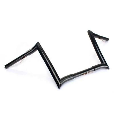 China 16 inch aftermarket black monkey hangers high tensile steel for harley motorcycle handlebars for sale