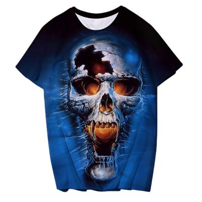 China 2013 Anti-wrinkle fashion 3D T-shirts printed fashion personality couples short-sleeved T-shirt for sale