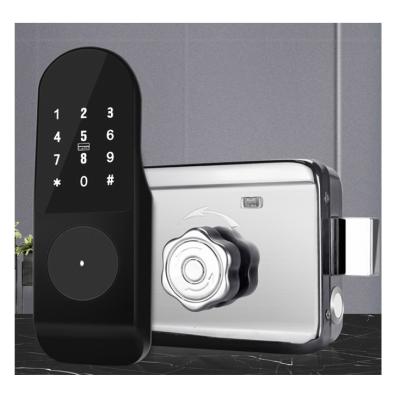 China Ttlock Smart High Quality Smart Hotel Deadbolt Automatic Electronic Fingerprint Door Lock for sale