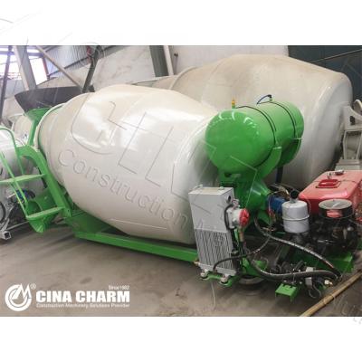 China Easy Operation Manufacturers Grade New 3 to 8 Cubic Meters Small Mini Concrete Mixer Trucks Drum for sale