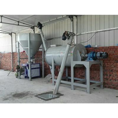 China Equipment Full Automatic Dry Powder Mortar Dry Mortar Machine In Sale High Power Dry Mortar Equipment for sale