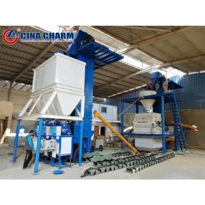 China Hot Sale Fully Automatic Dry Mortar Mixing Plant Price Building Machinery Dry Mortar Production Line for sale