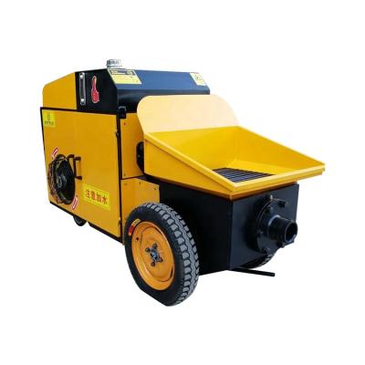 China High Work Efficiency Construction Machinery Mini Mobile Portable Concrete Pump Price for sale