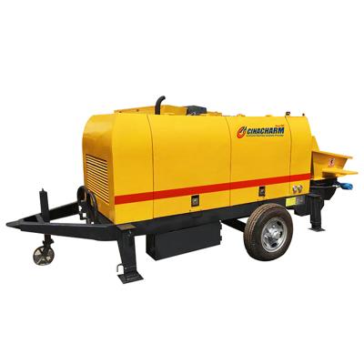 China Construction projects mechanical industry 40 m3/h portable concrete trailer price construction pump for sale