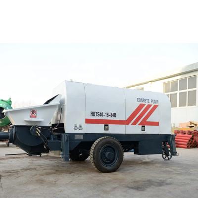 China High Work Efficiency Pump Liquid Cement Injection Machine High Pressure Concrete Pump Trailer for sale