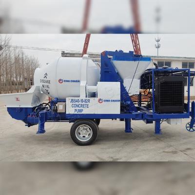 China High work efficiency small portable high quality with factory supply for sale concrete mixer pump for sale