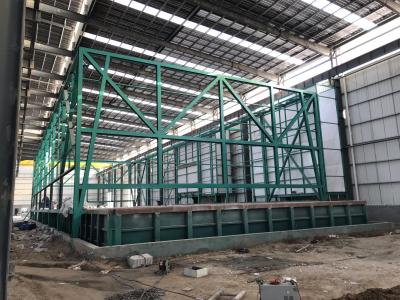 China Auto Control Zinc Hot Dip Galvanizing Acid Washing System , Hot Dip Galvanising Plant  for sale