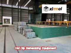 fully submerged automatic electric heating galvanizing line for all types of steel