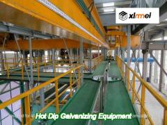 fully submerged automatic electric heating galvanizing line for all types of steel