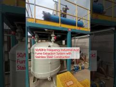 50/60Hz Frequency Industrial Acid Fume Extraction System with Stainless Steel Construction