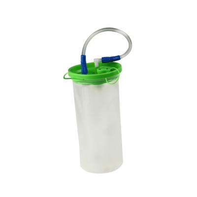 China Hospital Single Use Medical Equipment Negative Pressure Drainage Suction Liner Disposable Suction Canister for sale