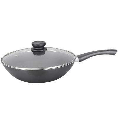 China Factory Direct Sale Viable Non-stick Different Size Wok Pan Chinese Traditional Wok for sale