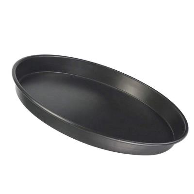 China Sustainable Aluminum Non-Stick Marble Coating Pizza Pan Cookware for sale