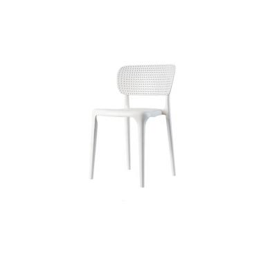 China New Design Stackable Nordic Dining Plastic Thickening Outdoor Single Chair for sale