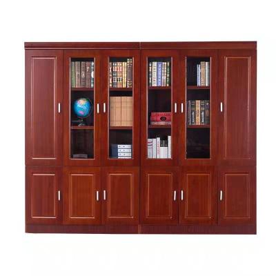 China Luxury Furniture Foldable Modern Wooden Filing Cabinet Office Bookcase Cabinet Furniture Modern Office Bookcase for sale