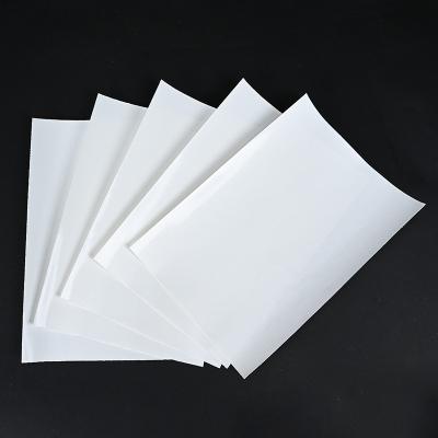 China Wholesale Anticurl Silicon White Release Sticker Paper Silicone 120gsm Sticker Paper Sheets For Medicine Industry for sale