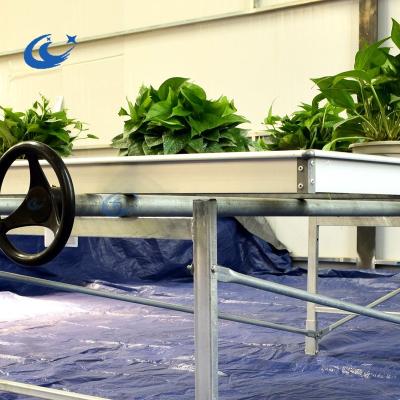 China Agriculture Planting New Premium Greenhouse Seedling Rolling Bench For Flowers for sale