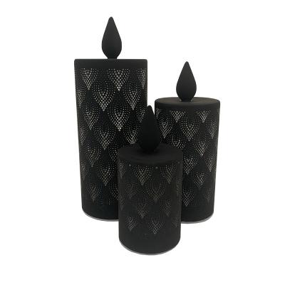 China Birthdays Sale Artificial Candle Low Moving Wick Wax Halloween Led Candle for sale