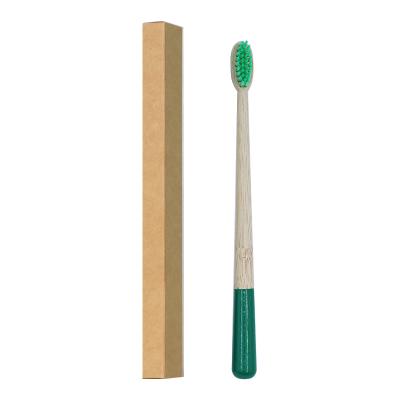 China Bamboo Charcoal Eco-friendly Natural Travel Bamboo Toothbrush for sale