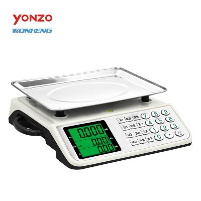 China Vegetable Fruit Scale / 30kg / 40kg Electronic Grading Scale Vegetable Fruit Scale Stall for sale