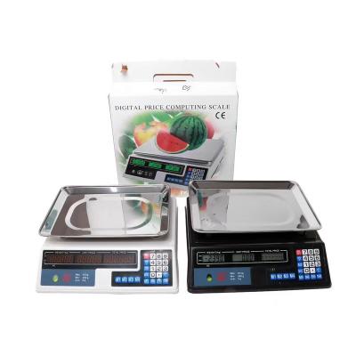 China Small Scale Commercial Fruit Kitchen / Vegetable Grading Scale 40kg Electronic Fruit Scale Selling Vegetables for sale