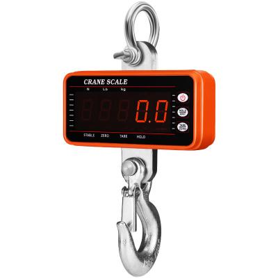 China Aluminum Wireless Digital Shell 1500kg/500g Hook Scale With Remote Control Battery for sale