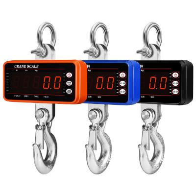 China 300kg/100g Aluminum Shell Wireless Digital Hook Scale With Remote Control Battery for sale